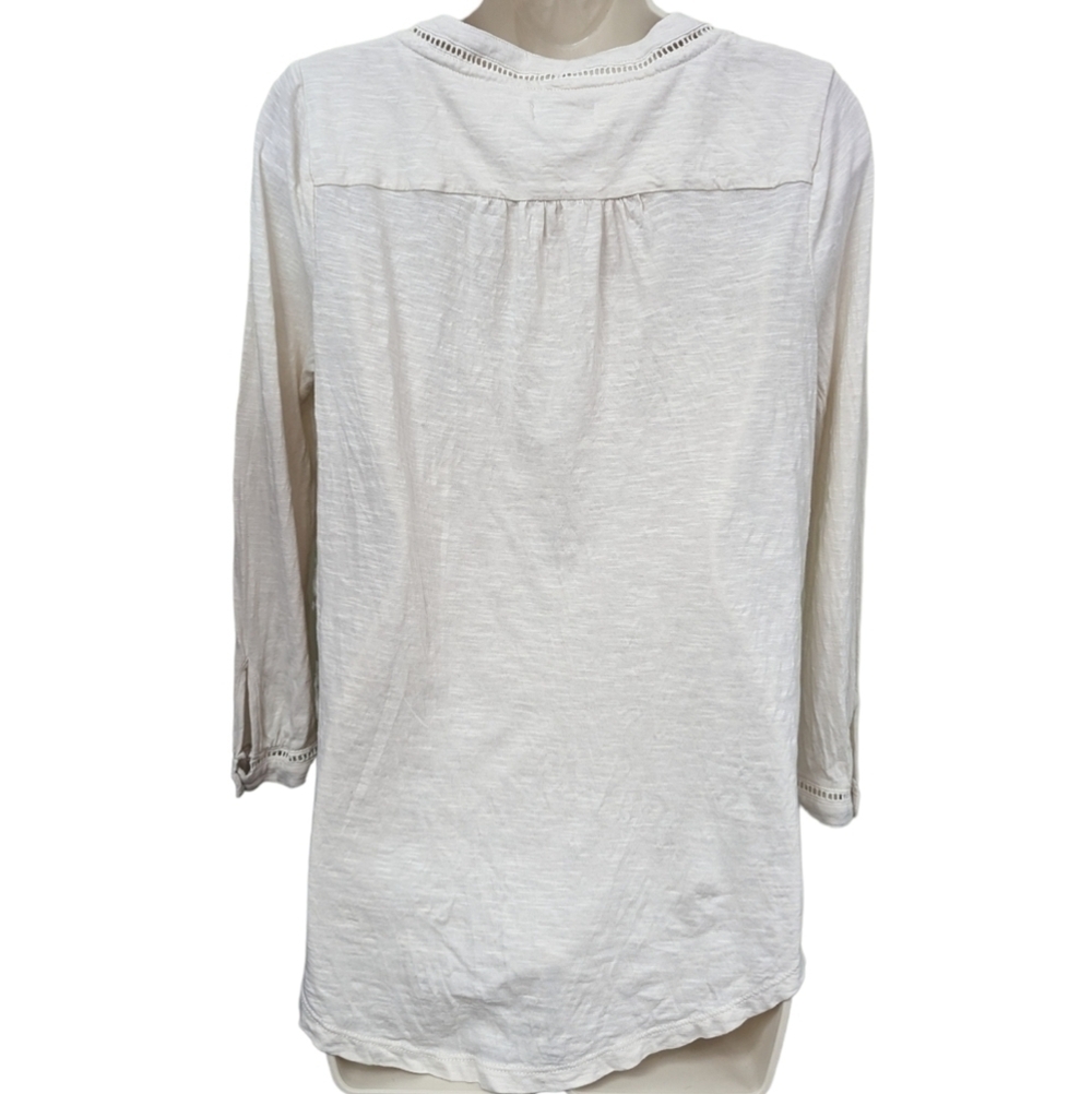 Lucky Brand Popover Tunic Top Sz S - Picture 2 of 10
